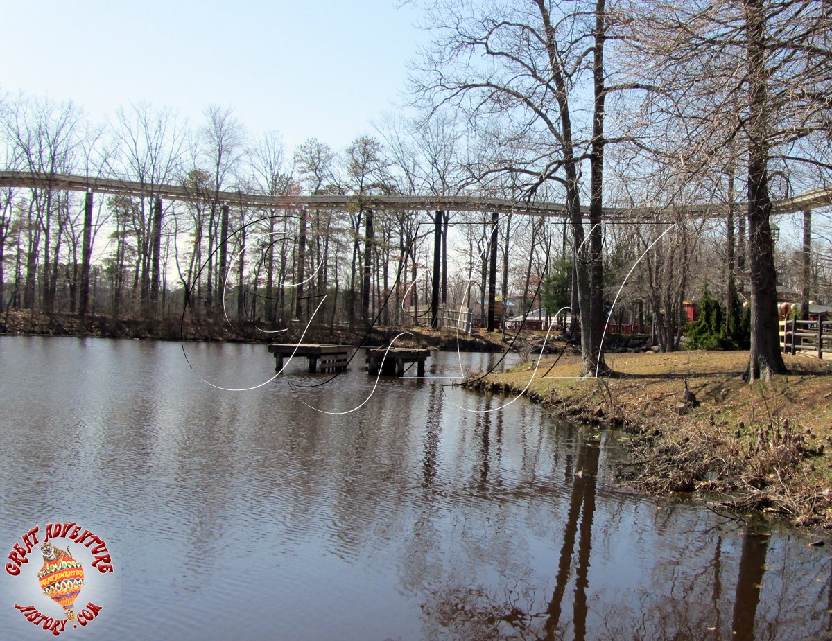 Paddle Boats At Six Flags Great Adventure